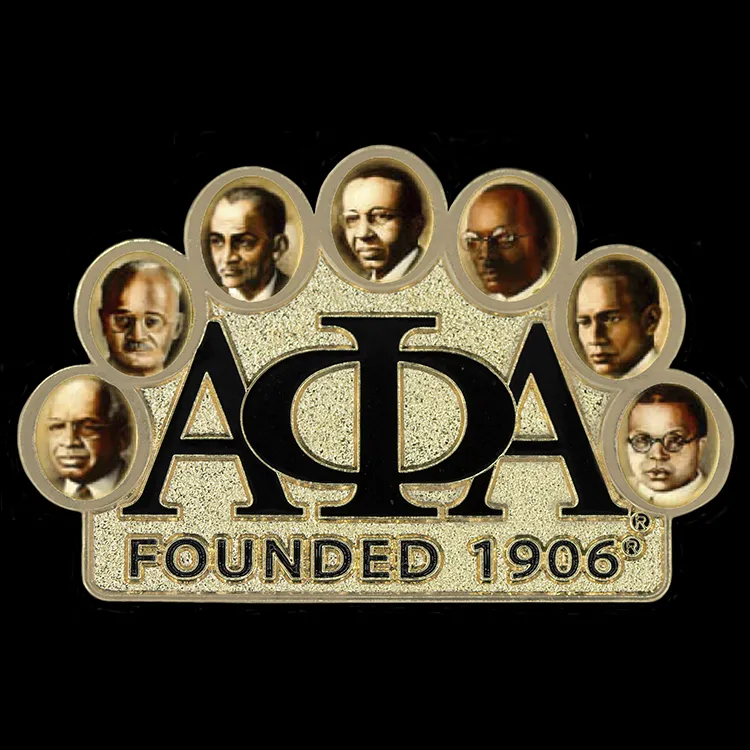 Alpha Phi Alpha 7 Founders Pin