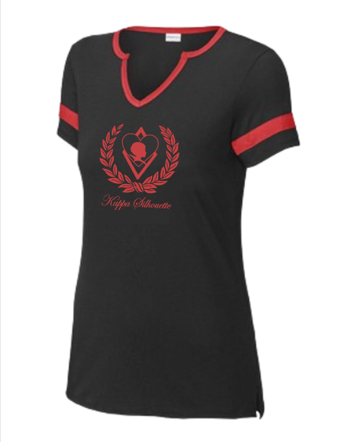 Kappa Silhouette Halftime Notch Neck Tee