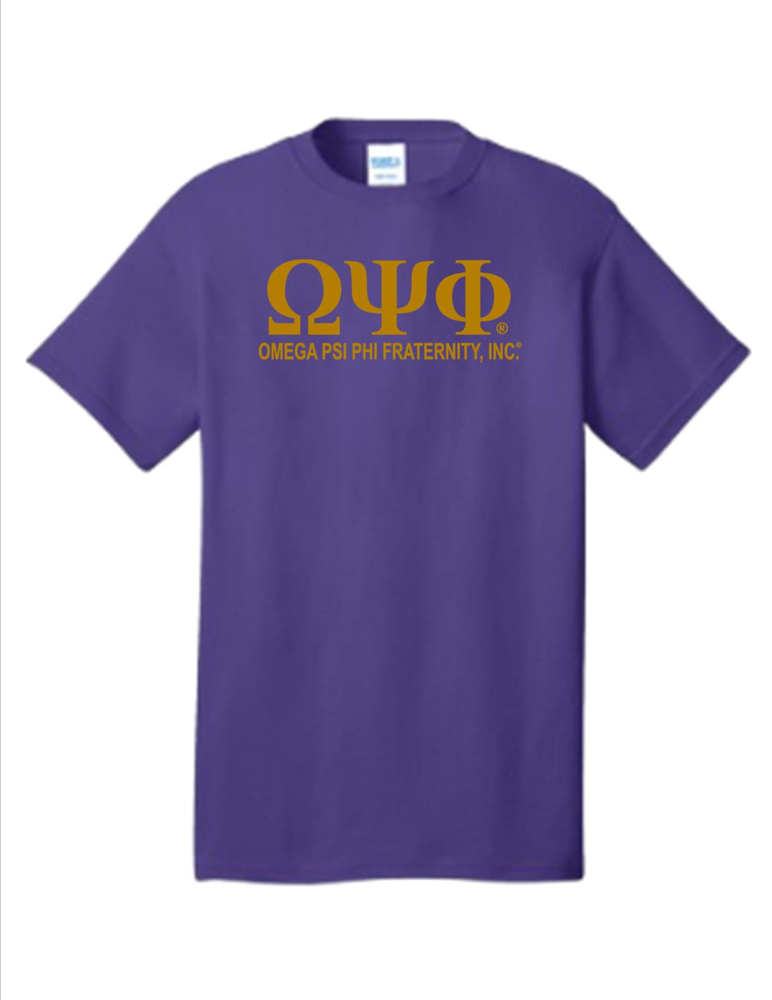 Omega Psi Phi Greek Letter Tee