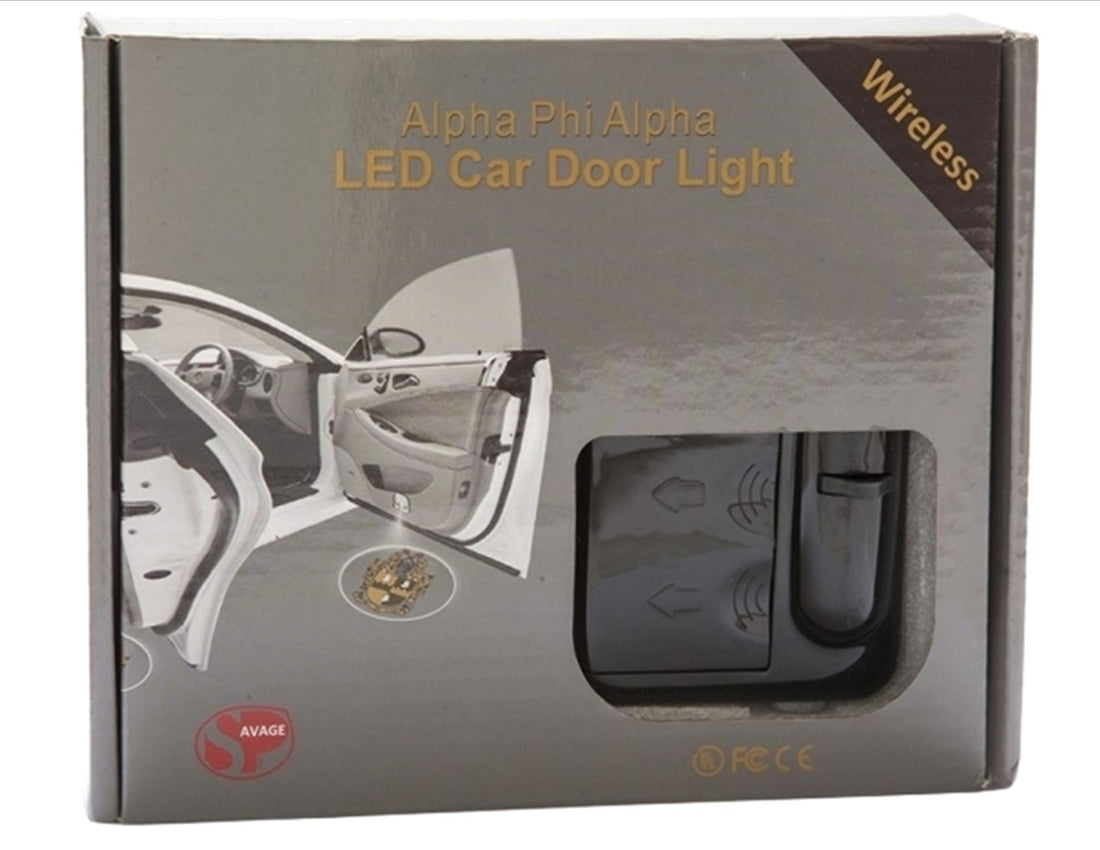 Alpha Phi Alpha Car Door Light