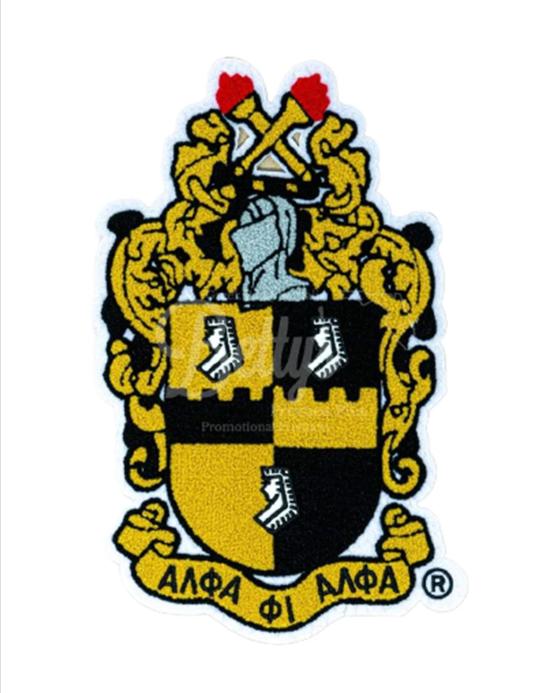 ALPHA PHI ALPHA Chenille Shield Patch