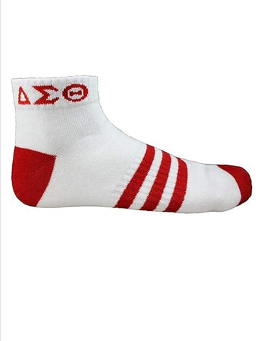 Delta Ankle Socks (White)