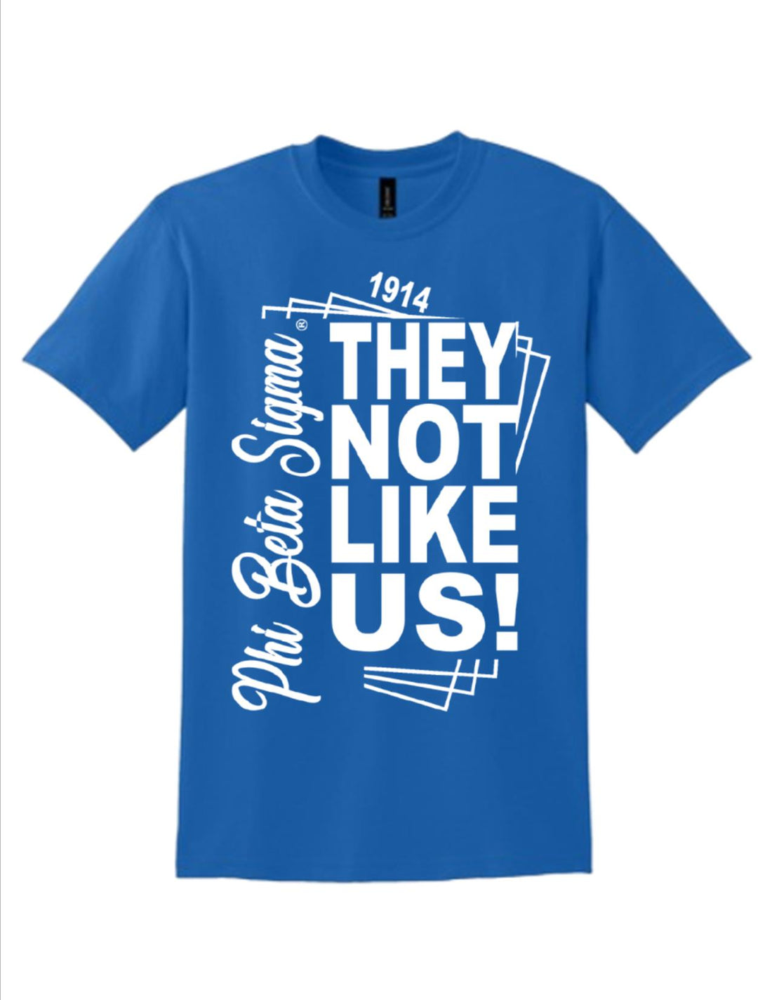Phi Beta Sigma 'They Not Like Us' Tee