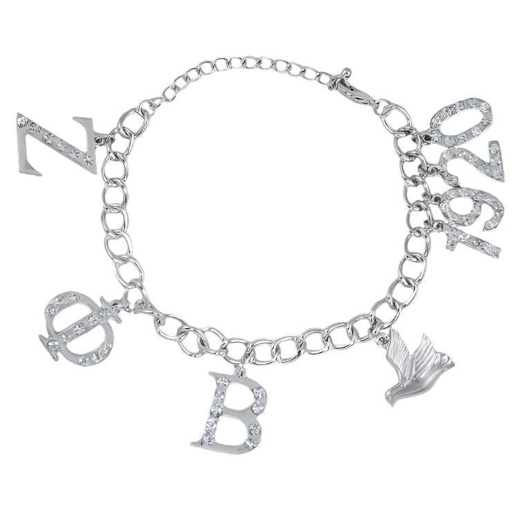 Zeta Phi Beta Charm Bracelet