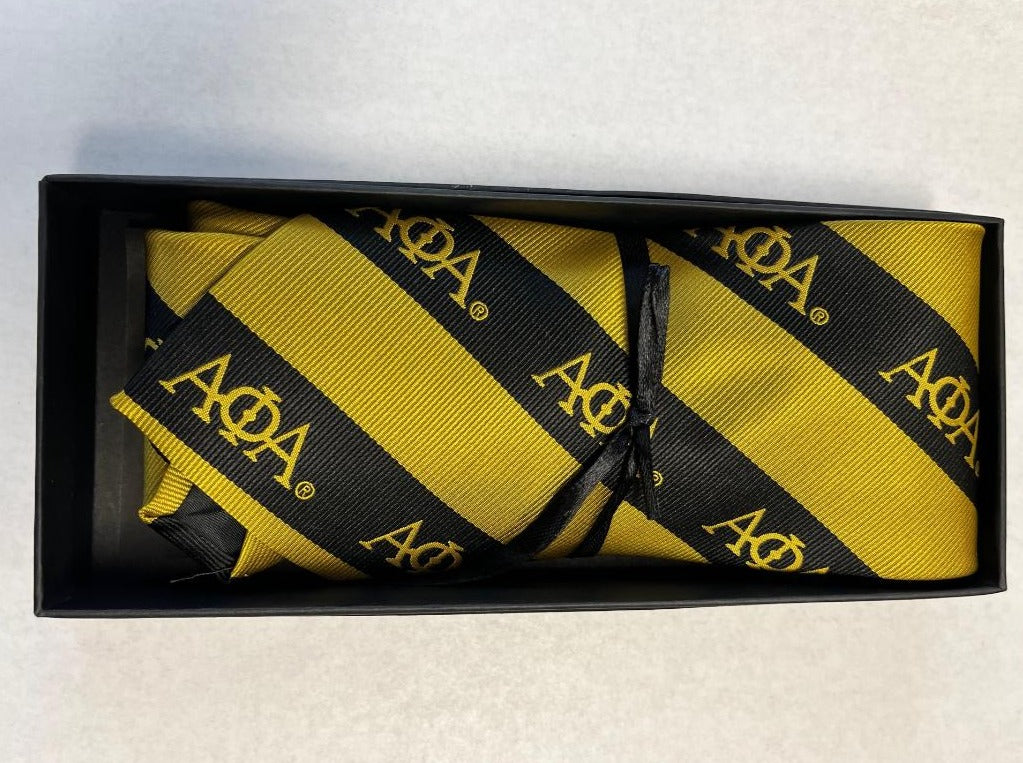 Alpha Phi Alpha Tie (Striped)