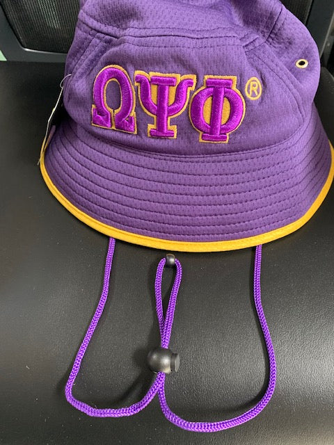 OMEGA PSI PHI BUCKET HAT