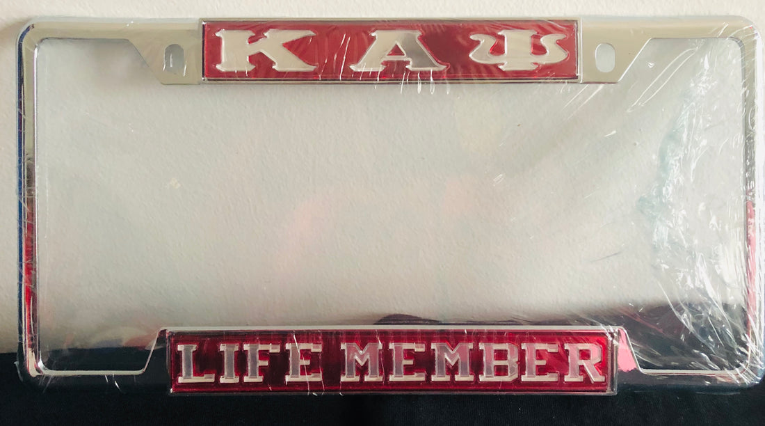 Kappa Licence Plate Frame - Life