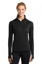Ladies Sport-Wick® Stretch 1/2-Zip Pullover