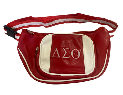 Delta P/U Leather Fanny Pack