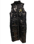 AKA Latex Long Body Puffer Vest