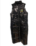 AKA Latex Long Body Puffer Vest
