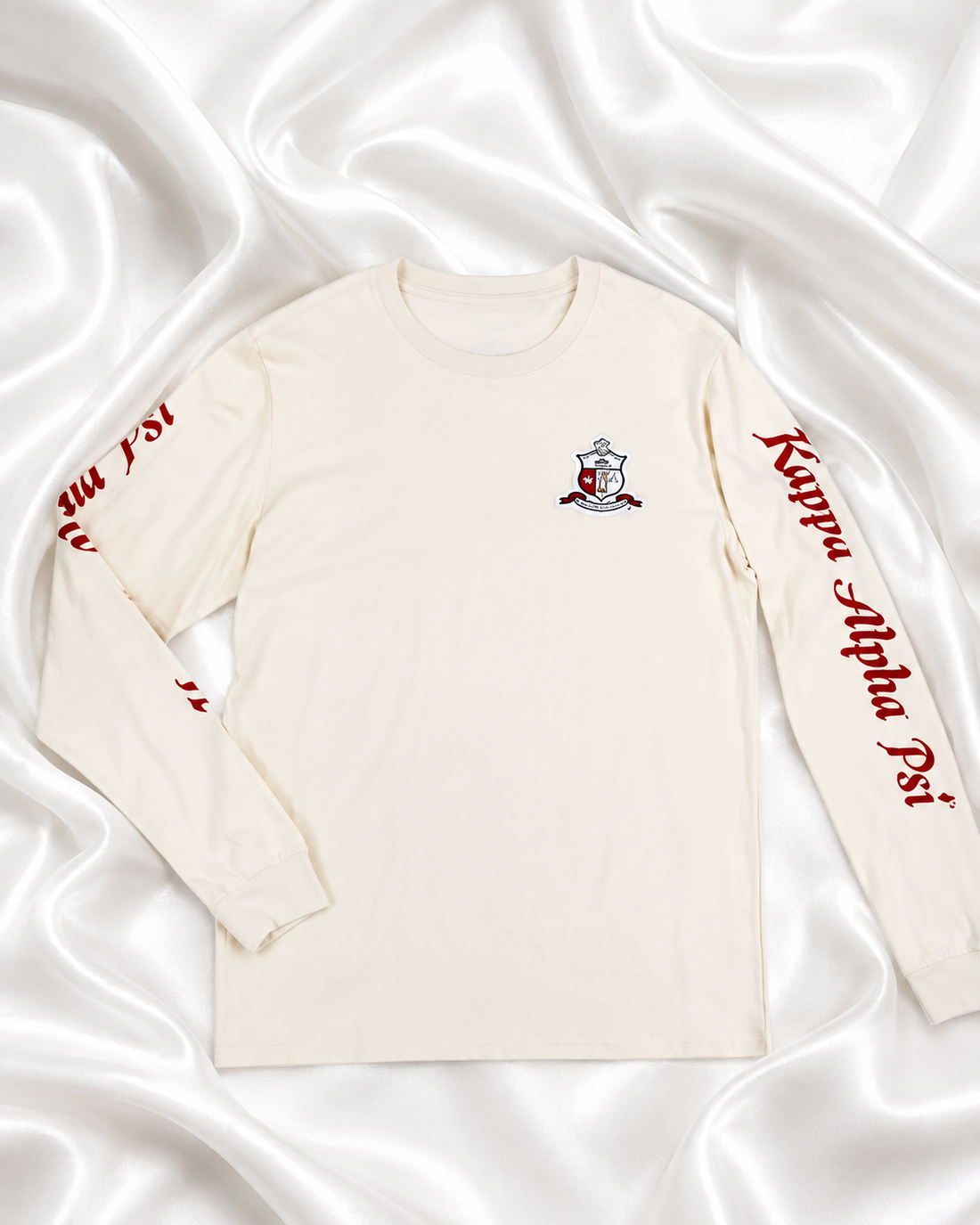 Kappa Long Sleeve Tee (Ivory)