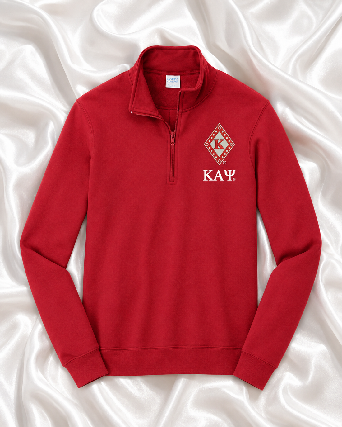 Kappa Polar Fleece 1/4" Zip Pullover