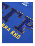 Sigma Gamma Rho Patch Sequin Tee (Blue)