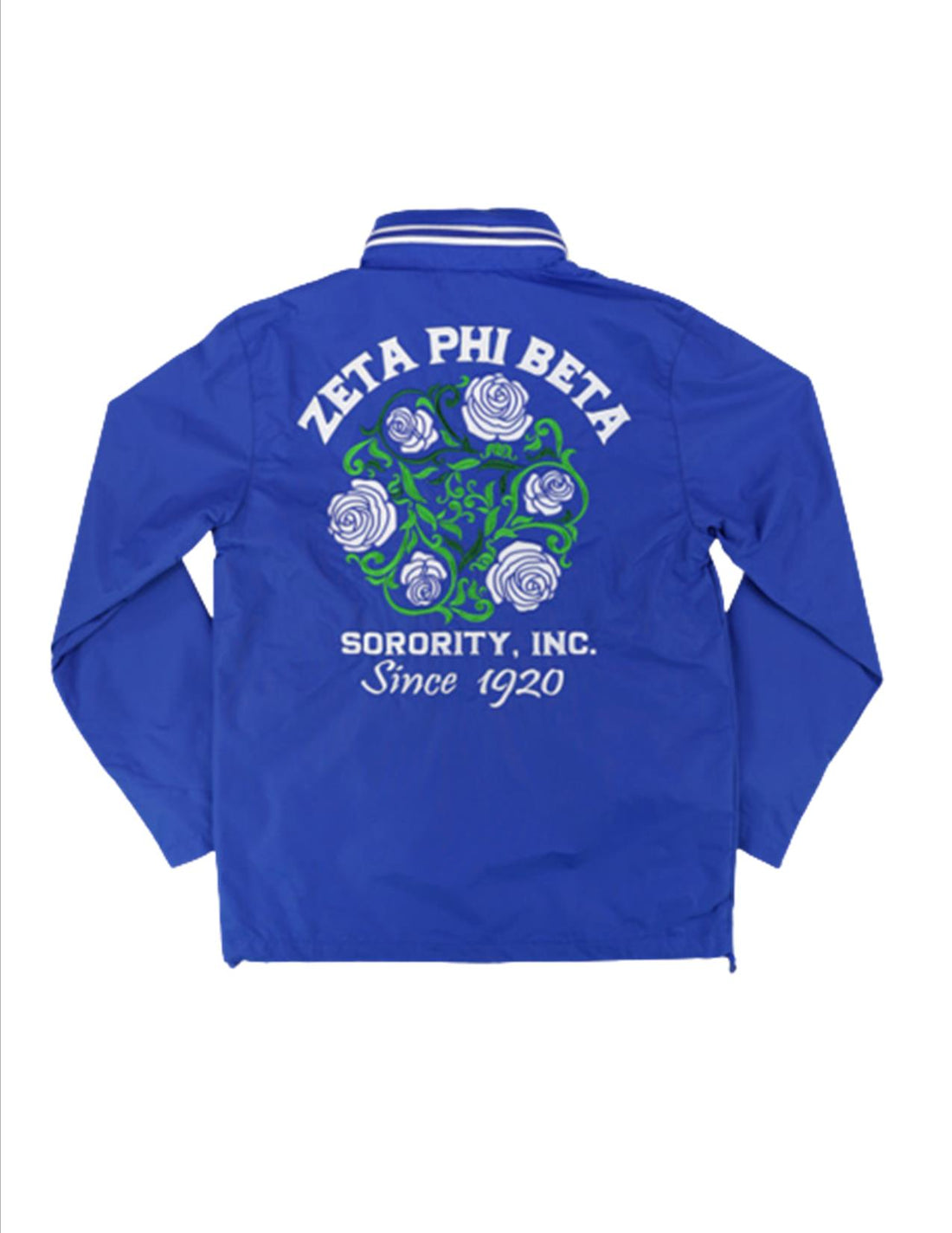Zeta Phi Beta Windbreaker (Blue)