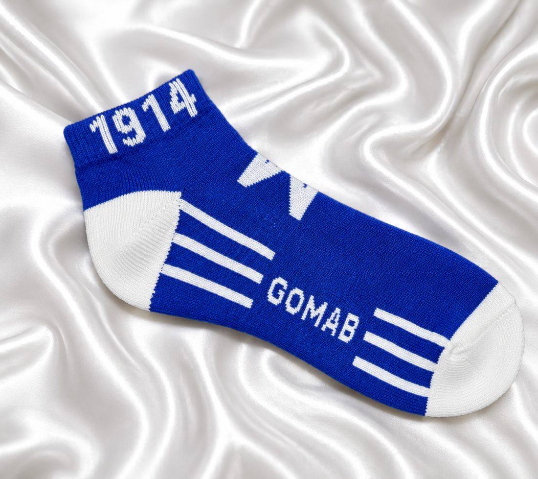 Phi Beta Sigma Ankle Socks