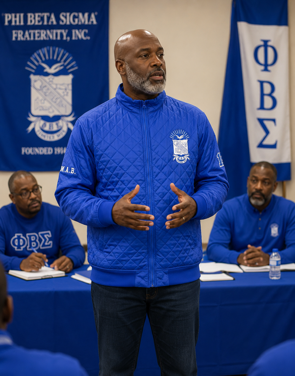 Phi Beta Sigma On-court Jacket