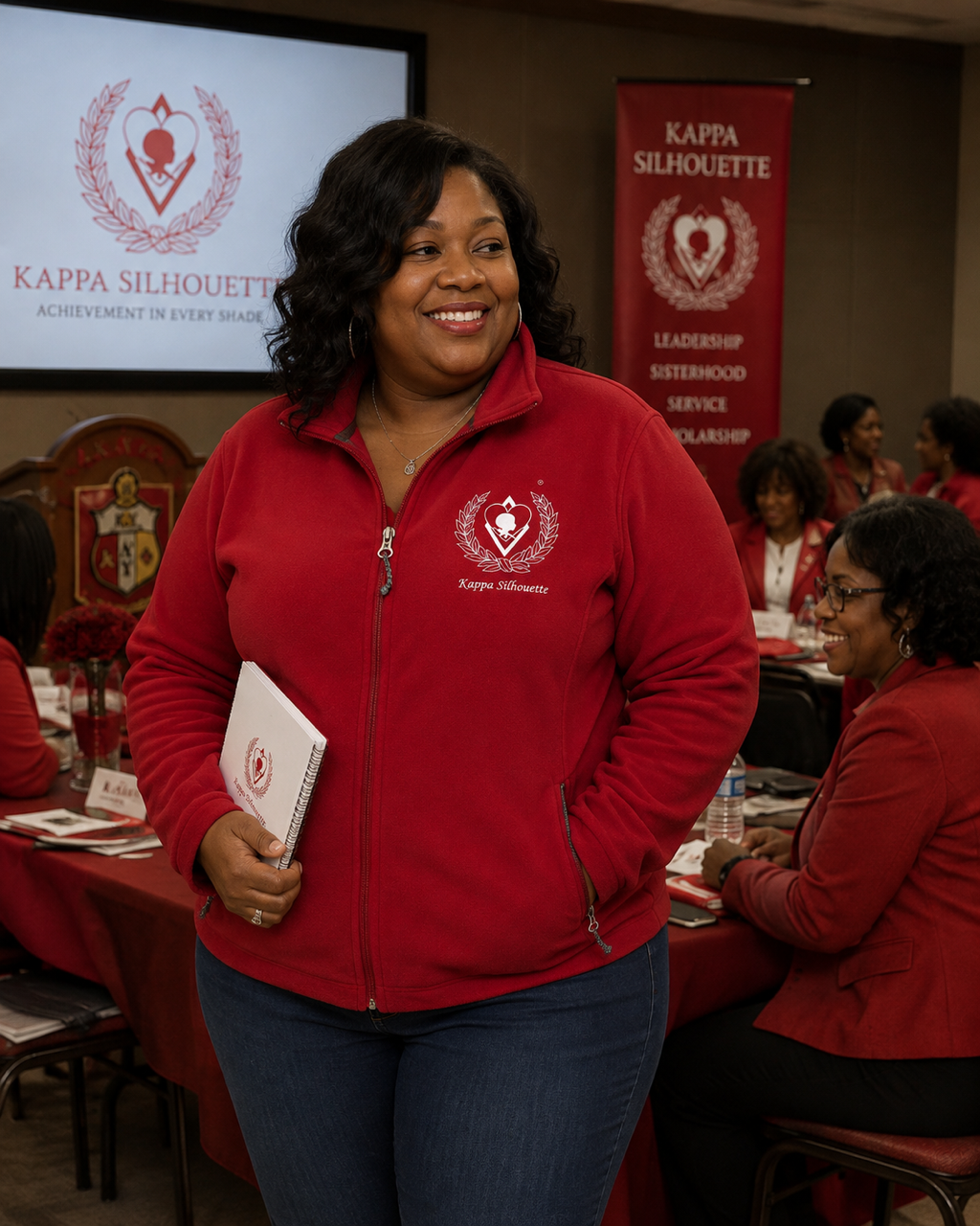 Kappa Silhouette Ladies Fleece Jacket