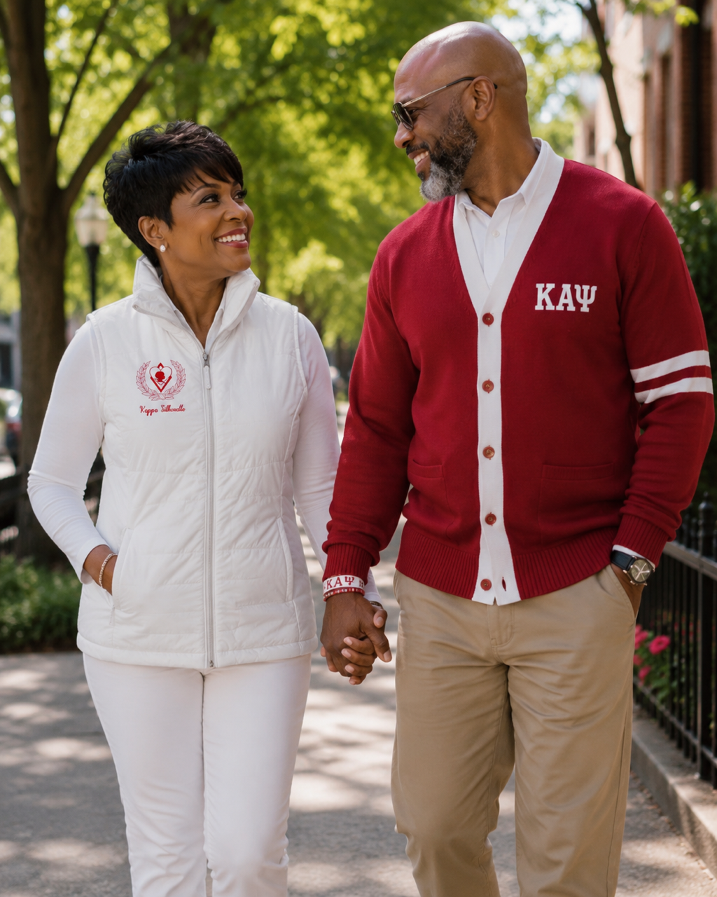 Kappa Silhouette Insulated White Vest