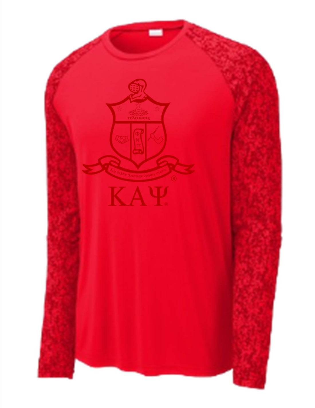Kappa Camo L/S Sleeve Shirt (Available in Red & Grey)