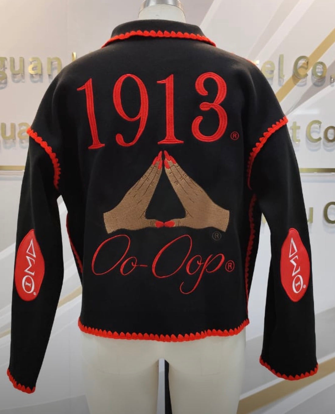 Delta Sigma Theta Pyramid Hands Jacket