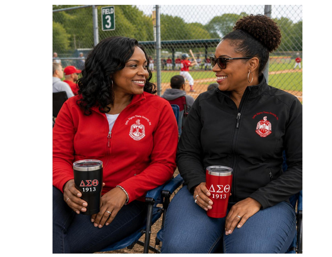 Delta Sigma Theta Soft-Shell Jacket (Red)