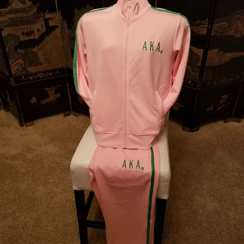 AKA Pink Jogging Suit