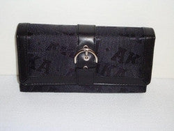 AKA Wallet Black Tone on Tone