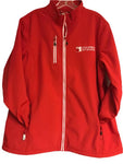 CCS Ladies Full Zipper Jacket Black w/ White Trim with Apple Logo