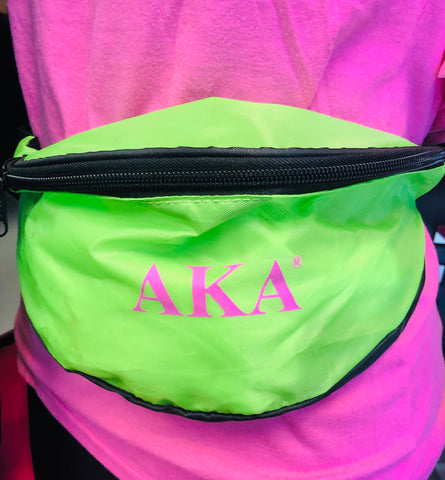 AKA Fanny Pack - Lime Green