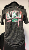 AKA Pink Light Special - AKA Tee-Shirt Hooded Shimmery