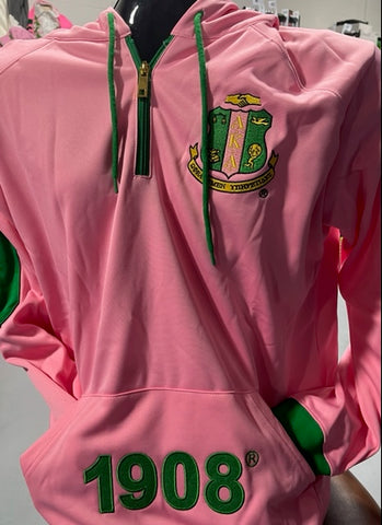 AKA Pink Track Elite Hoodie