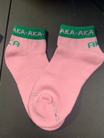 AKA Socks Bootie Pink