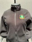 AKA Black  Jacket Fleece Full Zipper