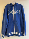 Phi Beta Sigma Zip-up Hoodie