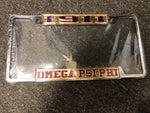 Omega Psi Phi 1911 License Plate