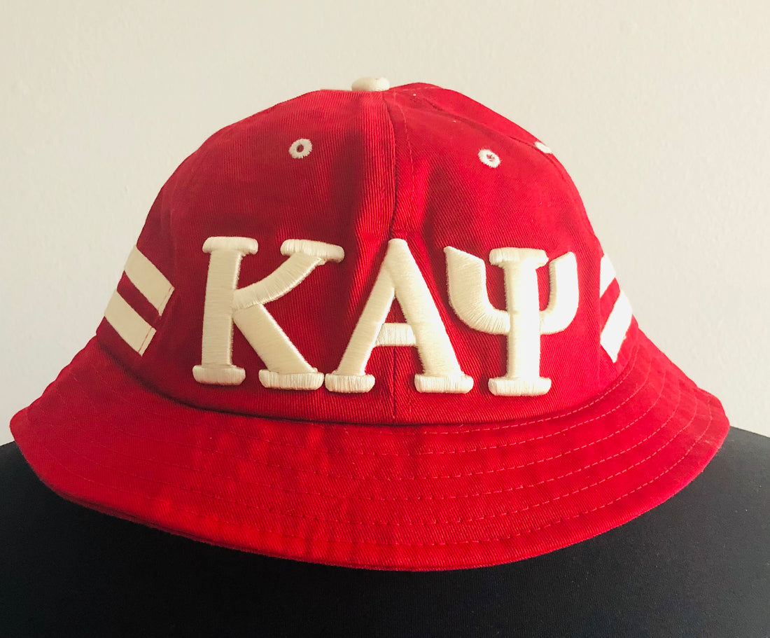 Kappa Hat Bucket - Red