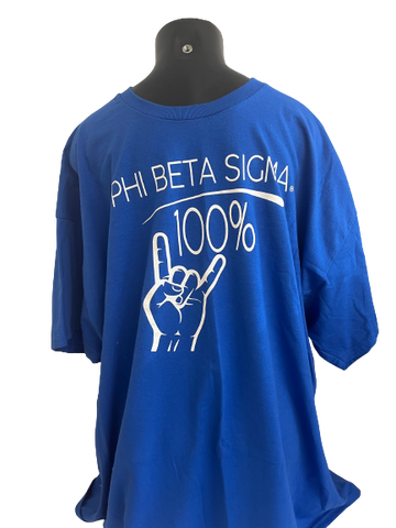 Phi Beta Sigma 100% Tee
