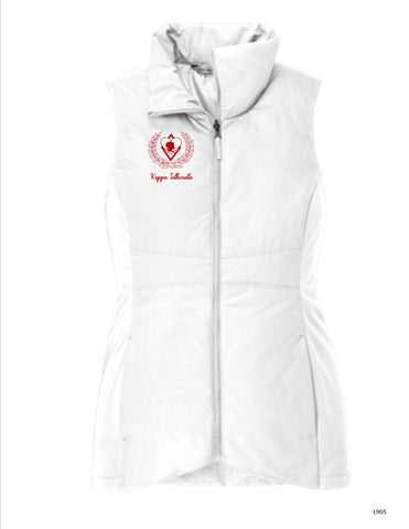 Kappa Silhouette Insulated White Vest