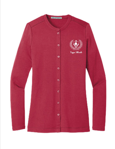 Kappa Silhouette Cardigan (available in Red or White)