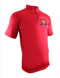 Kappa Short Sleeve 1/4" Zip Performance Shirt (Available in Red or White)