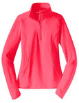 Ladies Sport-Wick® Stretch 1/2-Zip Pullover